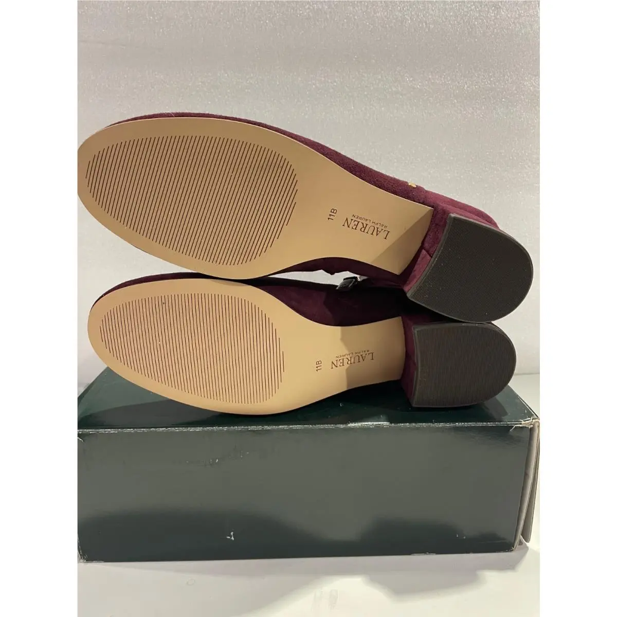 Ralph Lauren shoes - 802763543001-600 - 802763543001-600 - RED (UPC: 191232557728) 8