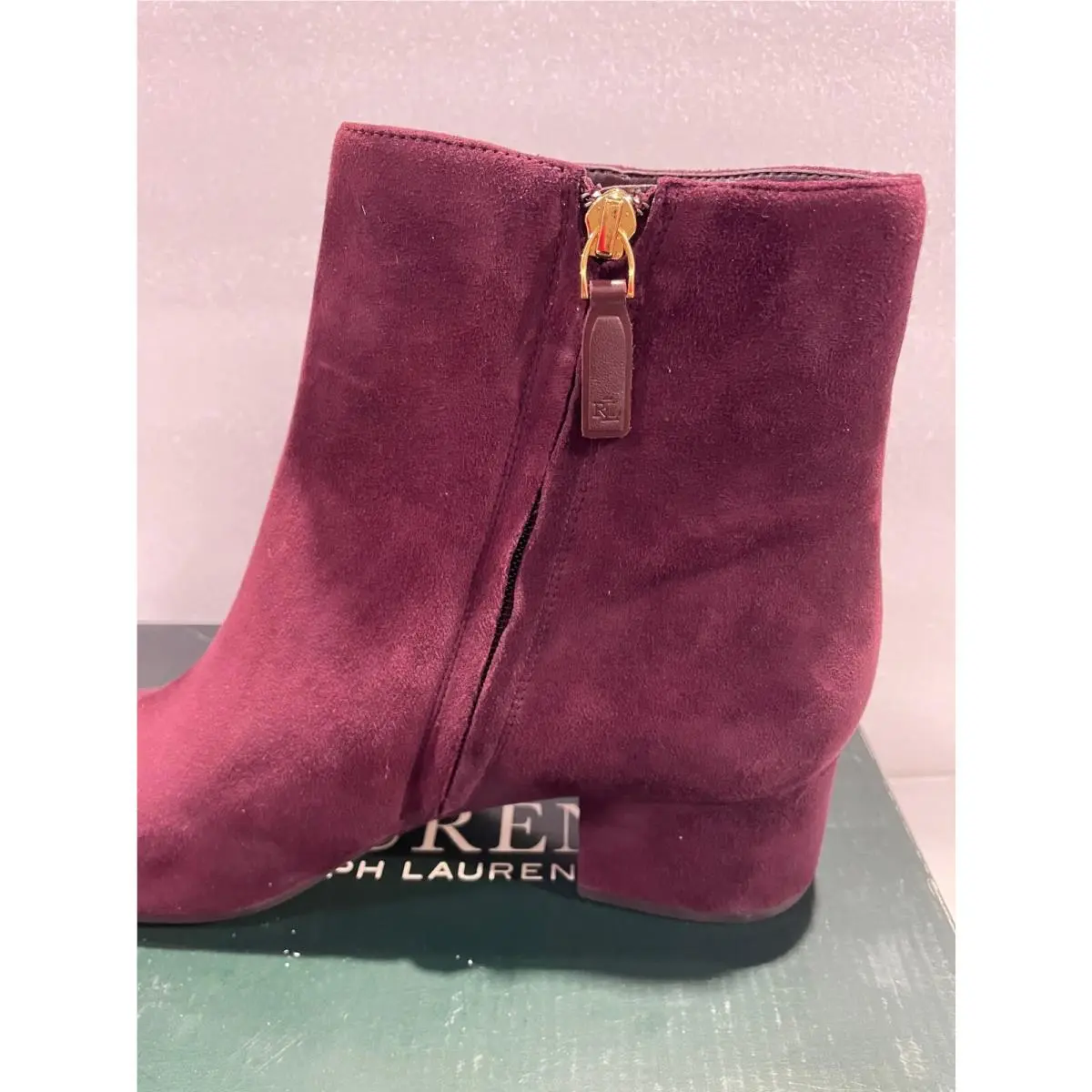 Ralph Lauren shoes - 802763543001-600 - 802763543001-600 - RED (UPC: 191232557728) 5