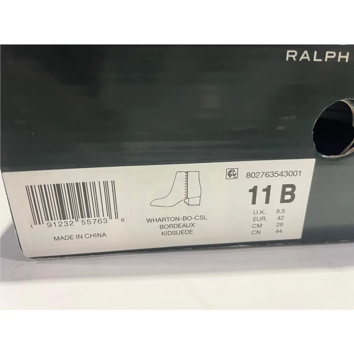 Ralph Lauren shoes - 802763543001-600 - 802763543001-600 - RED (UPC: 191232557728) 13