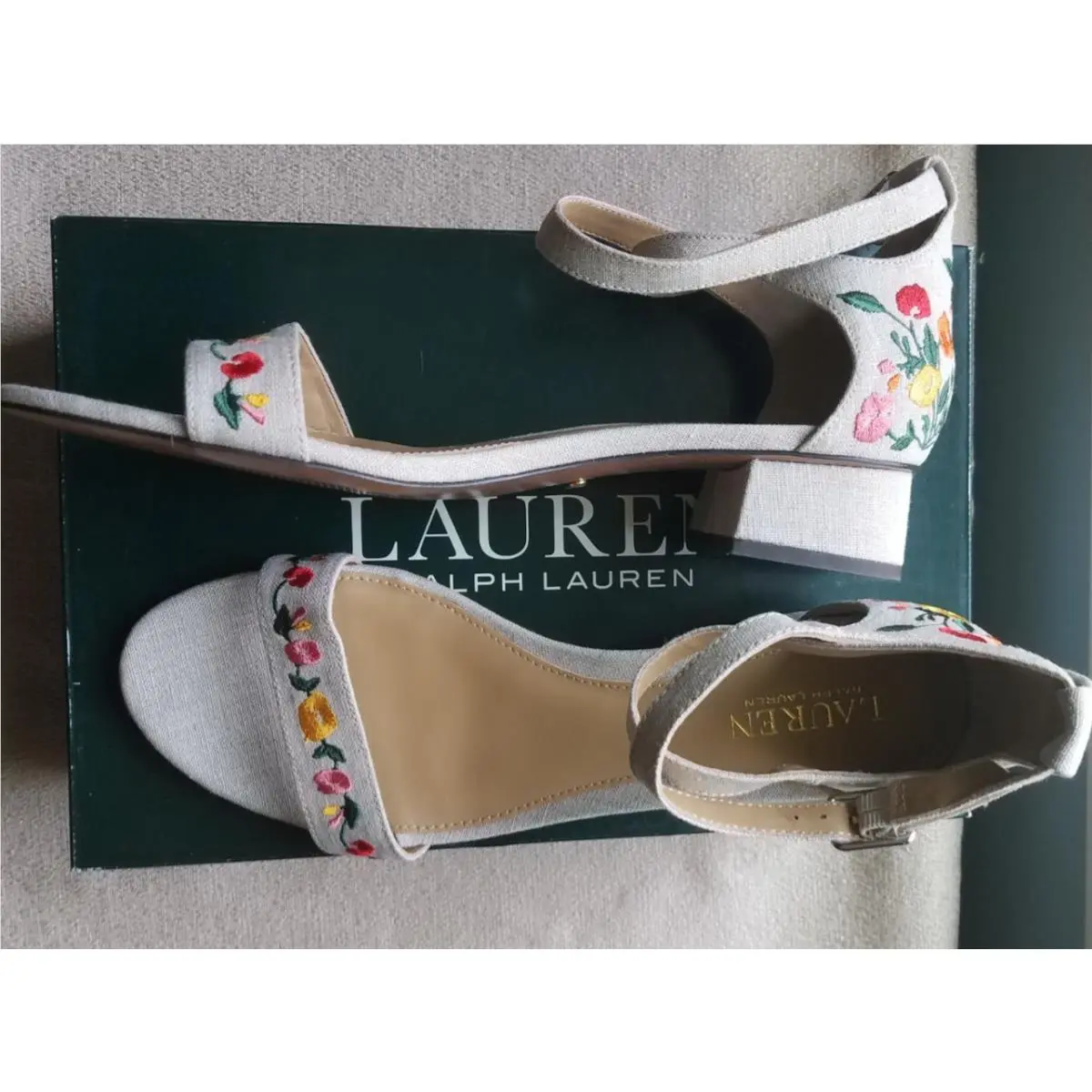 Ralph Lauren shoes - Open Toe - Open Toe - Beige 3