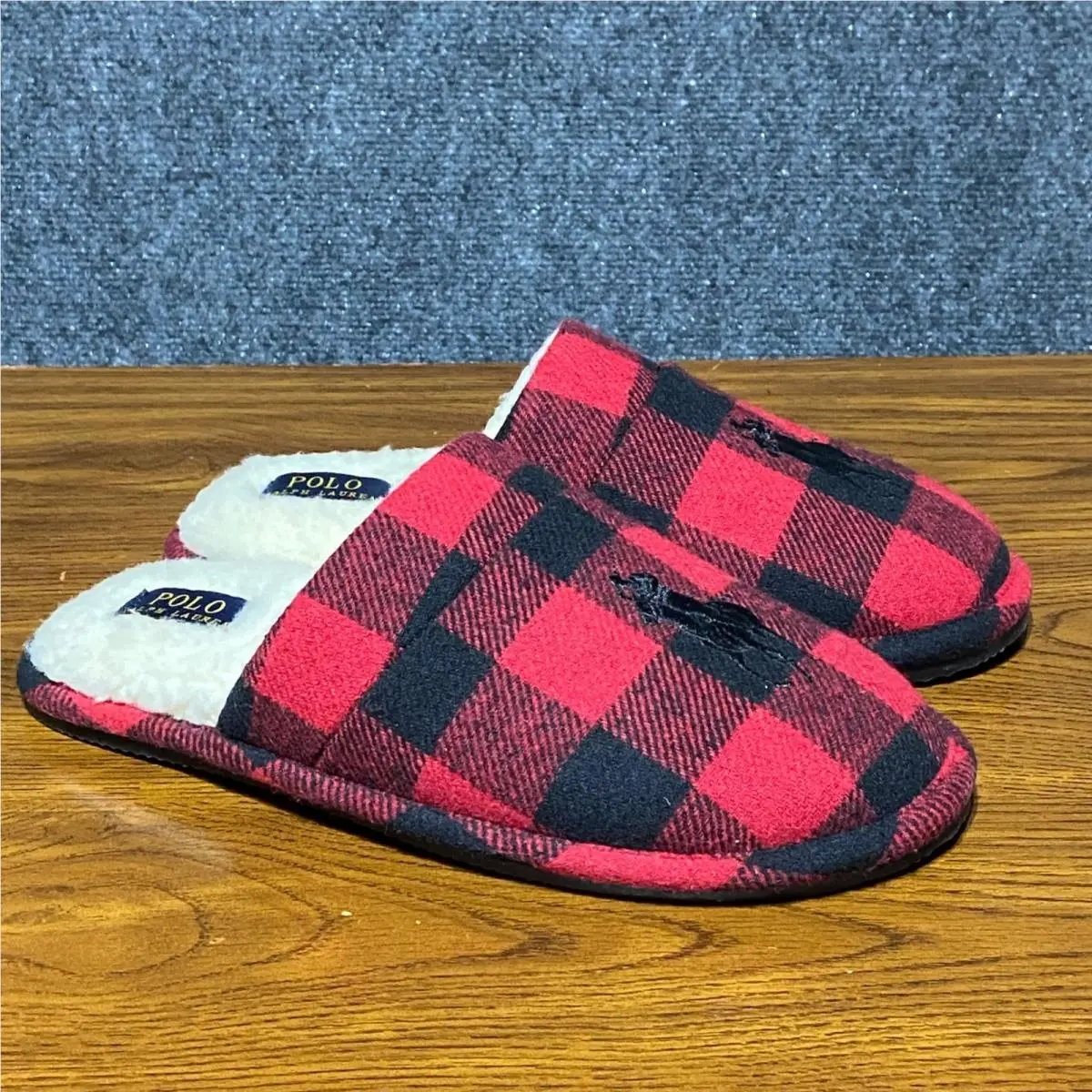 Ralph Lauren shoes - Irving Wool Scuff - Irving Wool Scuff - Red 1