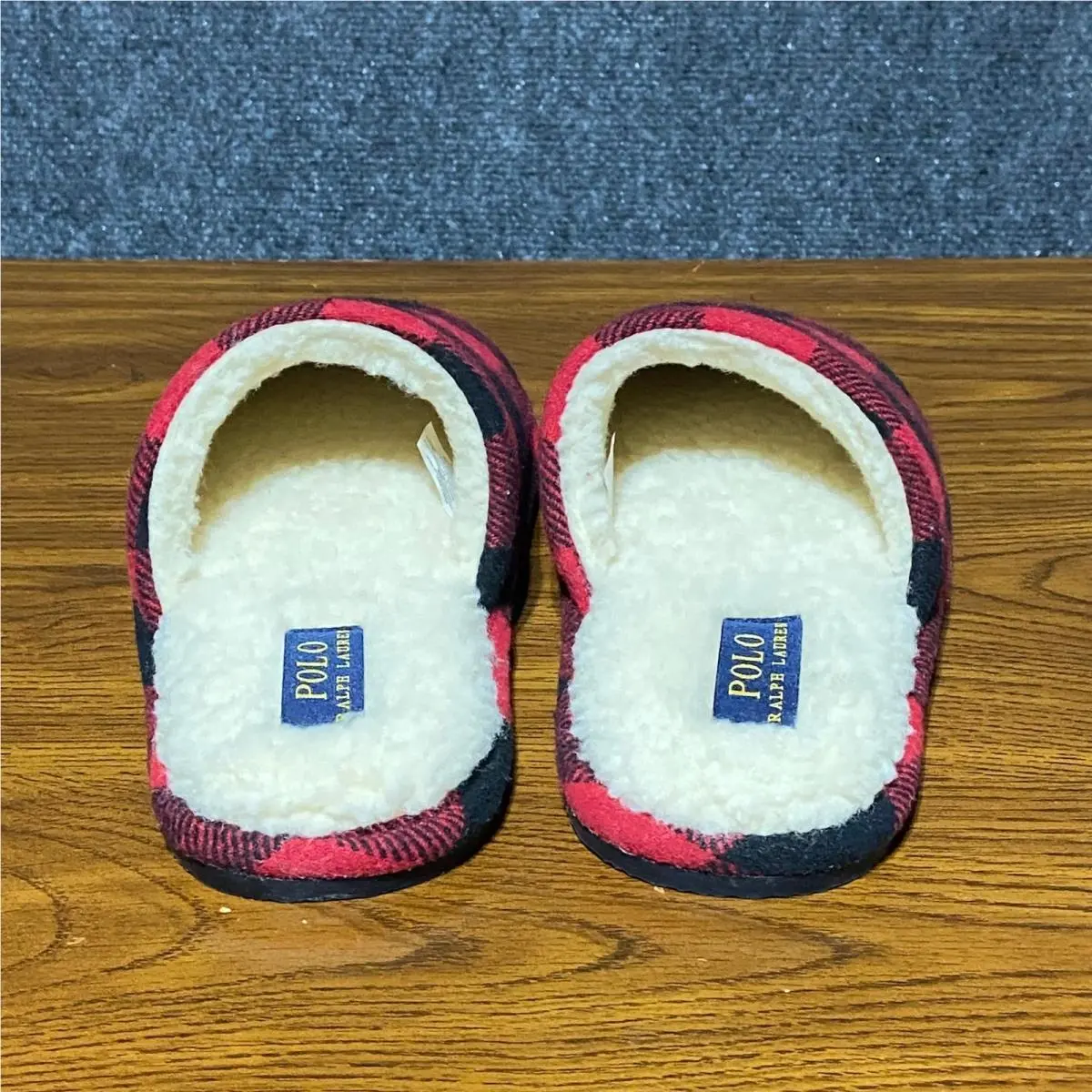 Ralph Lauren shoes - Irving Wool Scuff - Irving Wool Scuff - Red 3