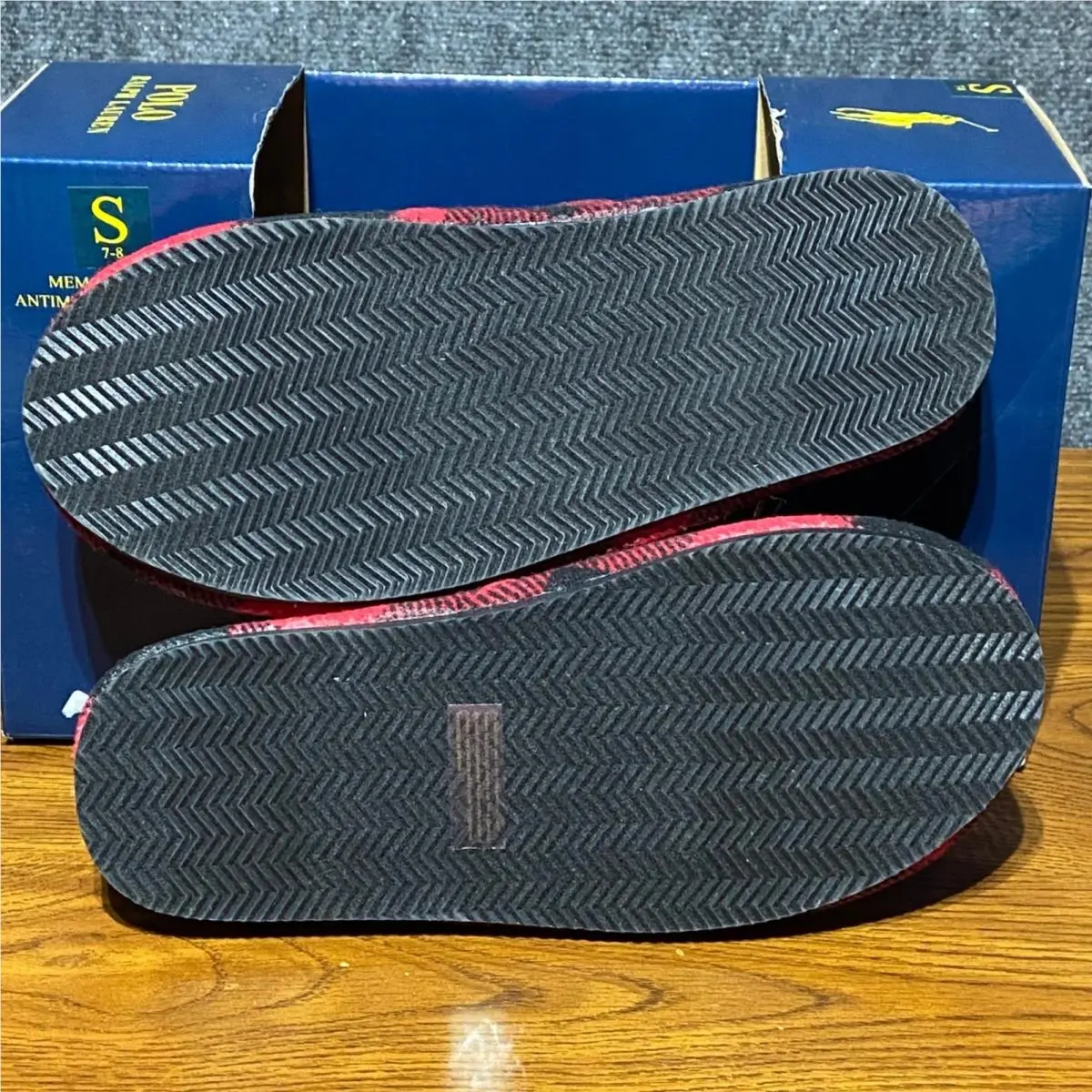 Ralph Lauren shoes - Irving Wool Scuff - Irving Wool Scuff - Red 4