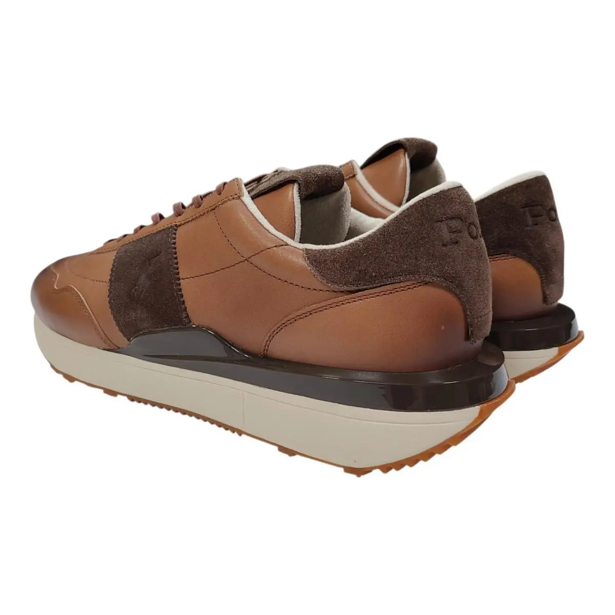 Ralph Lauren shoes - Polo Ralph Lauren Train 89 - Brown 3