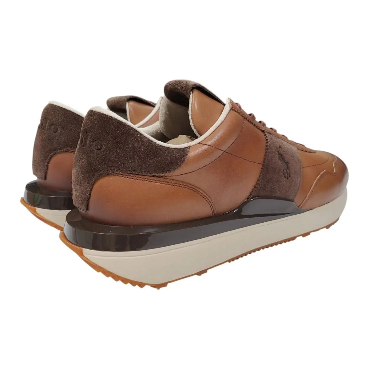 Ralph Lauren shoes - Polo Ralph Lauren Train 89 - Brown 5