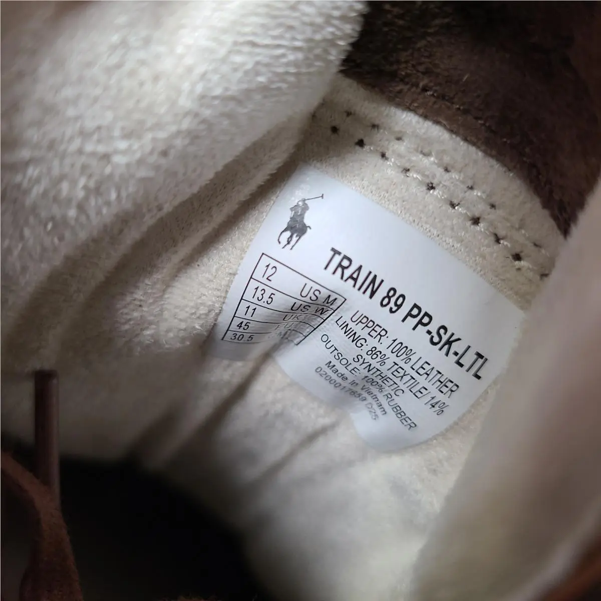 Ralph Lauren shoes - Polo Ralph Lauren Train 89 - Brown 8