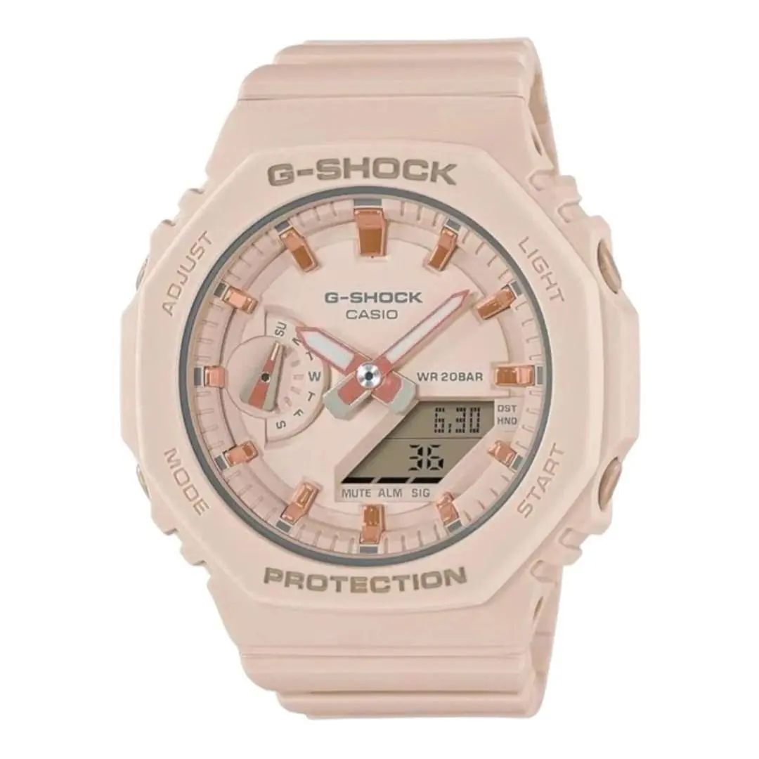 G-shock GMA-S2100-4AER Women’s Analog Digital Quartz Beige Iconic Classic by Casio