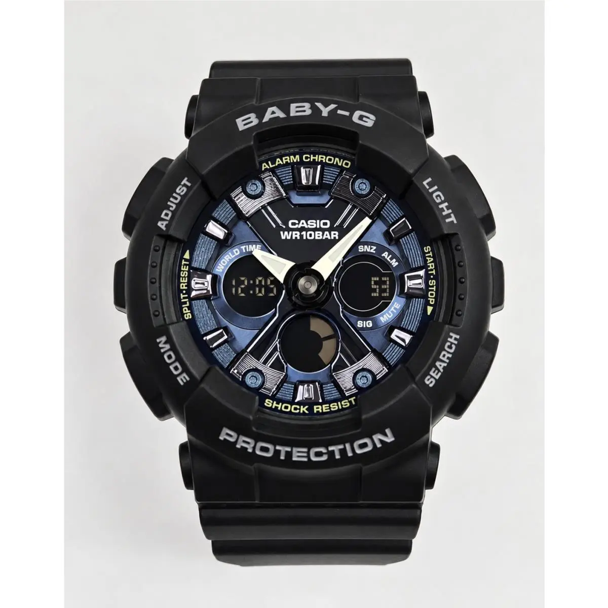 Baby G Shock Analog Digital Black BG130-1A2 Black BA-130-1A2 by Casio