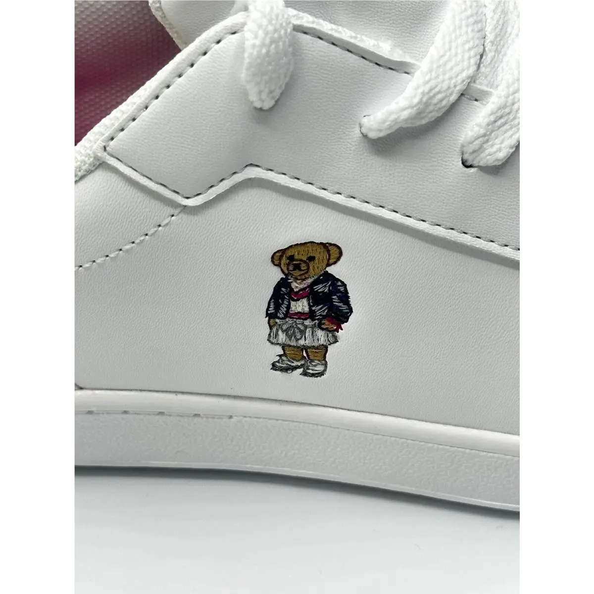 Ralph Lauren shoes - Polo RalphLauren Heritage Court - Polo RalphLauren Heritage Court - White/pink 6