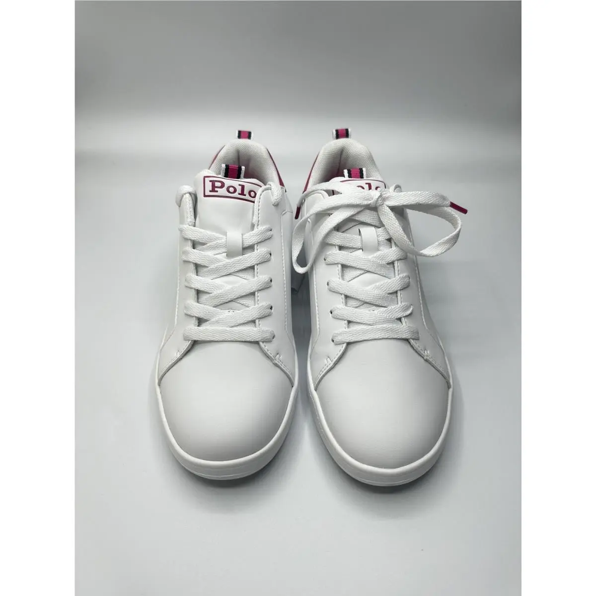 Ralph Lauren shoes - Polo RalphLauren Heritage Court - Polo RalphLauren Heritage Court - White/pink 3