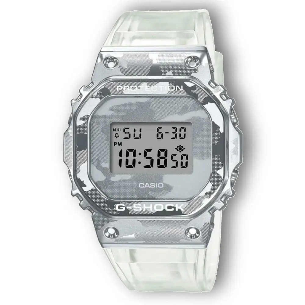 G-shock Men`s Skeleton Camouflage Series Watch GM5600SCM-1 by Casio