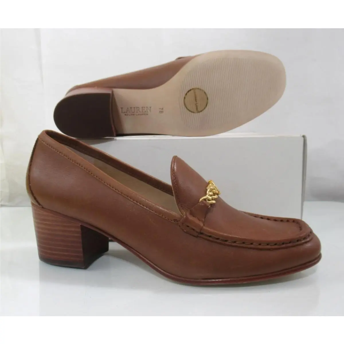 Ralph Lauren shoes - LAUREN Ralph Lauren Winslet - LAUREN Winslet - 802942573002 - Brown (UPC: 197205155113) 7