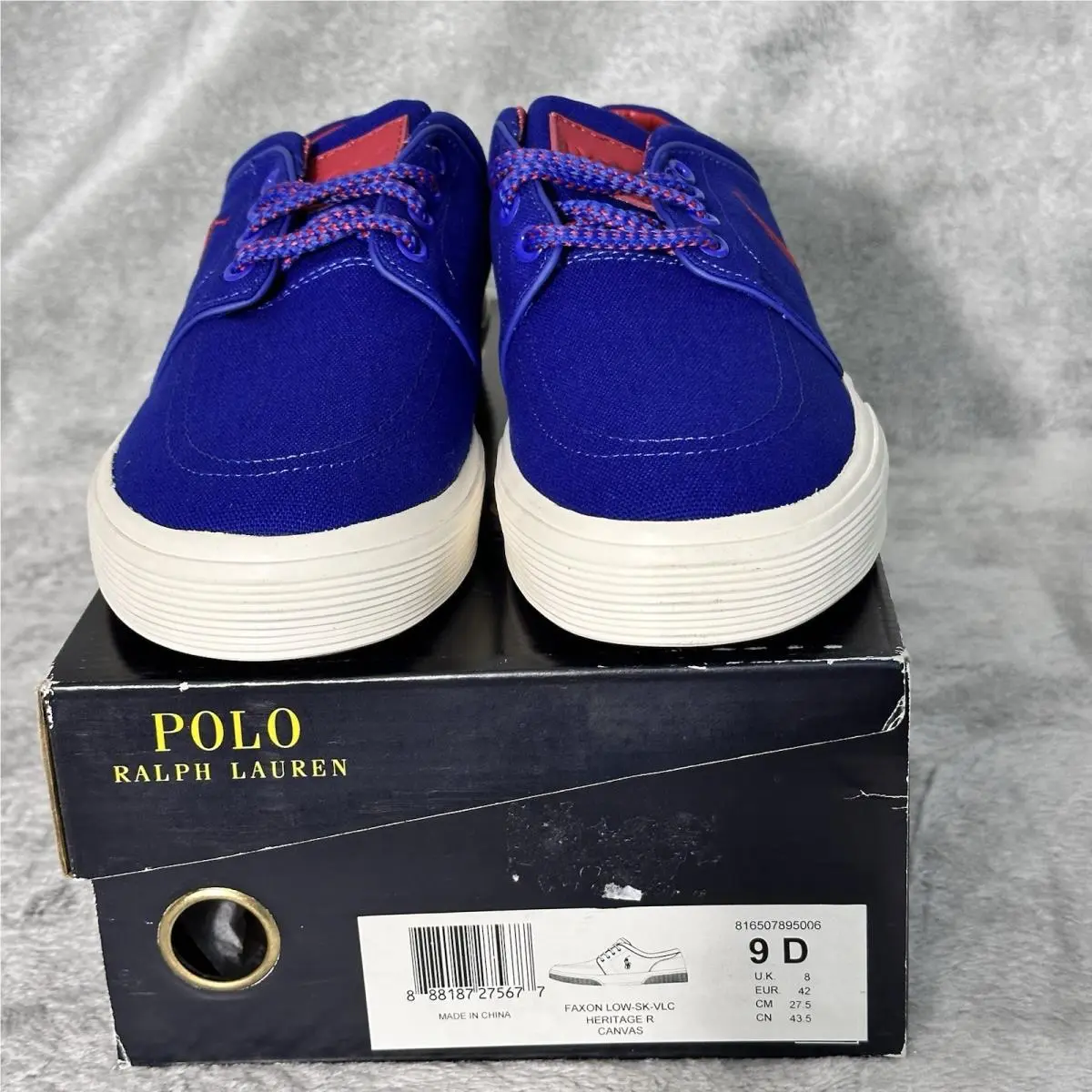 Ralph Lauren shoes - Polo Ralph Lauren Faxon - Polo Faxon - 13297 F14 - Royal Blue 0