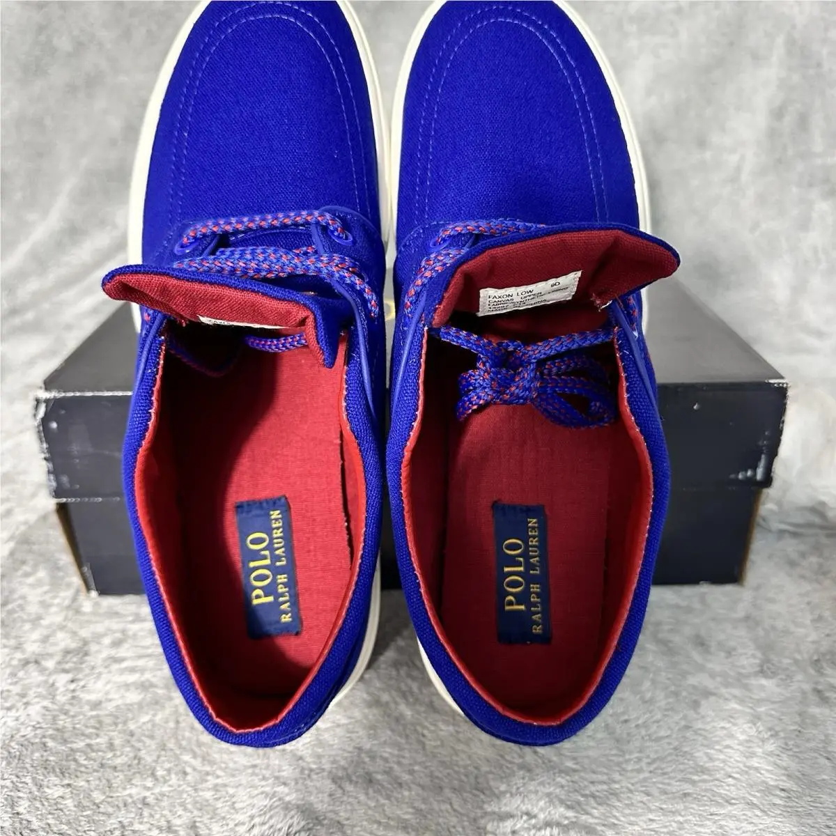 Ralph Lauren shoes - Polo Ralph Lauren Faxon - Polo Faxon - 13297 F14 - Royal Blue 5
