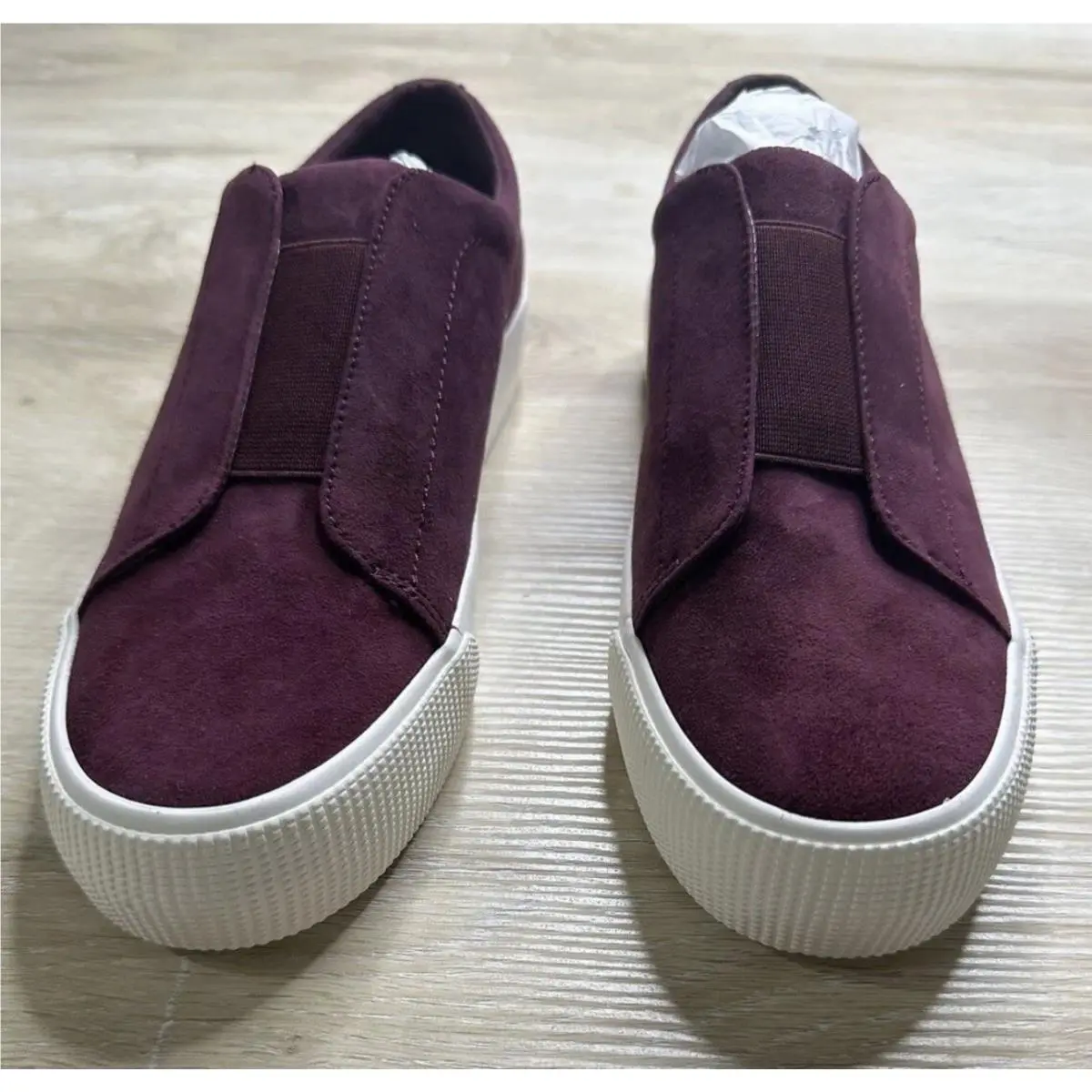 Polo Ralph Lauren Womens Shoes Burgundy 8.5B Isla-sk-ath Bordeaux Kidsuede