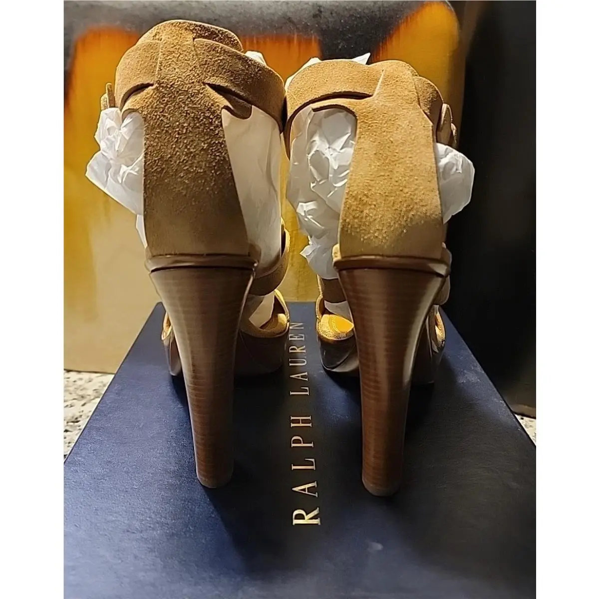 Ralph Lauren shoes - Camel 8