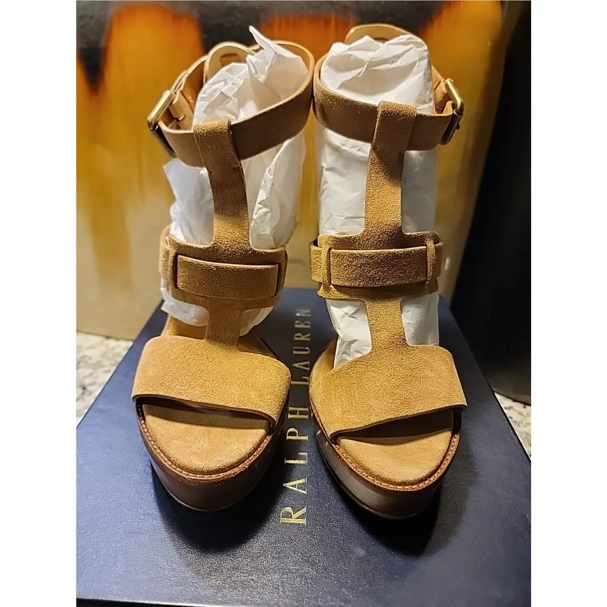 Ralph Lauren shoes - Camel 2