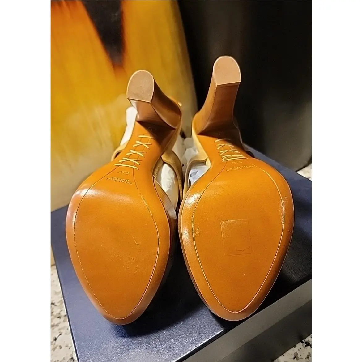 Ralph Lauren shoes - Camel 7