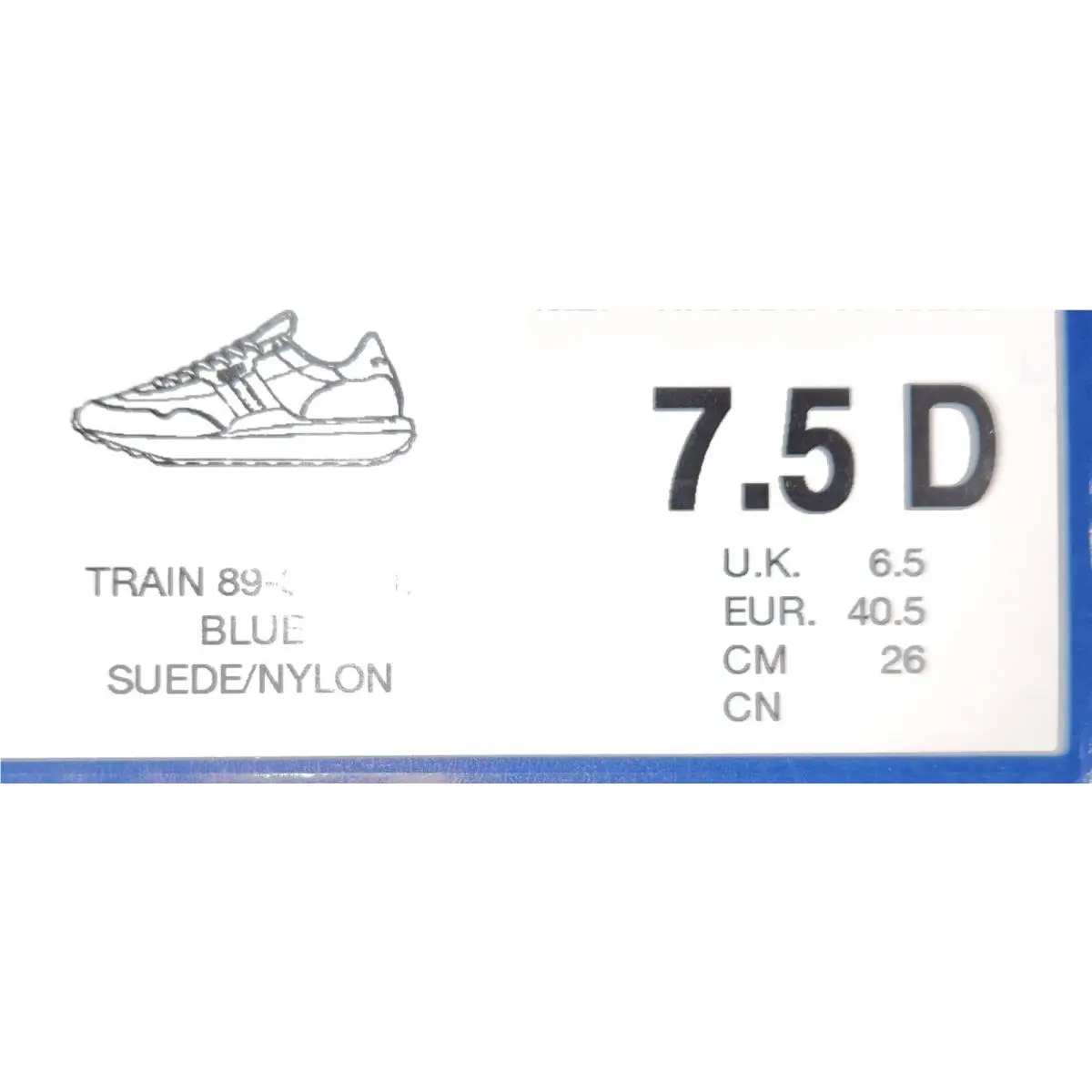 Ralph Lauren shoes - Polo Ralph Lauren Train 89 - 809878009003 - Blue 14
