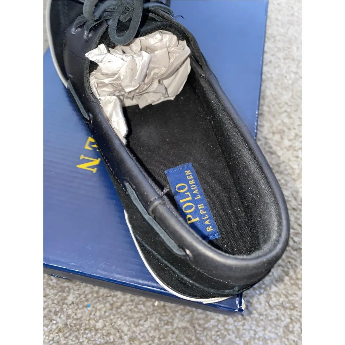 Ralph Lauren shoes - RYLANDER SK VLC - RYLANDER VLC - Black/Black (UPC: 889750316056) 1