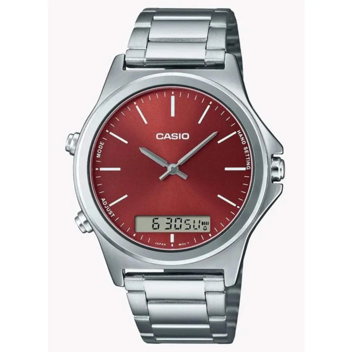 Men`s  Stainless Steel Band Watch MTPVC01D MTP-VC01D-5E by Casio