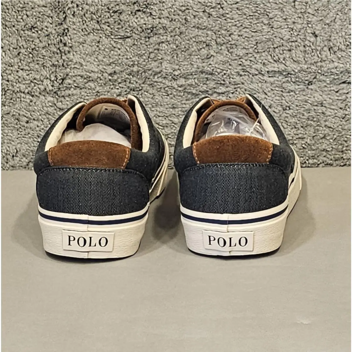 Ralph Lauren shoes - Polo Ralph Lauren Keaton Pony Chambray - Blue 1