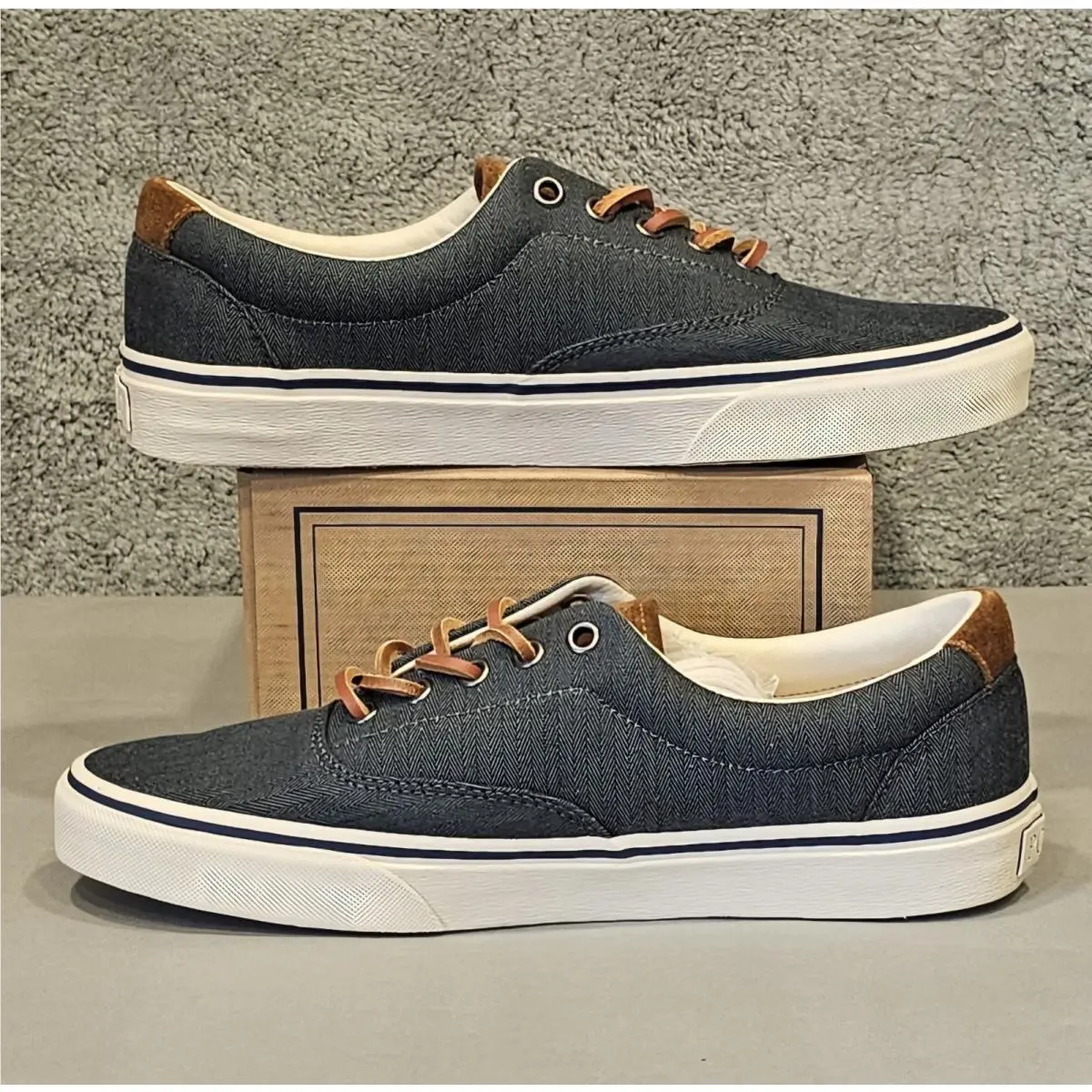Ralph Lauren shoes - Polo Ralph Lauren Keaton Pony Chambray - Blue 5