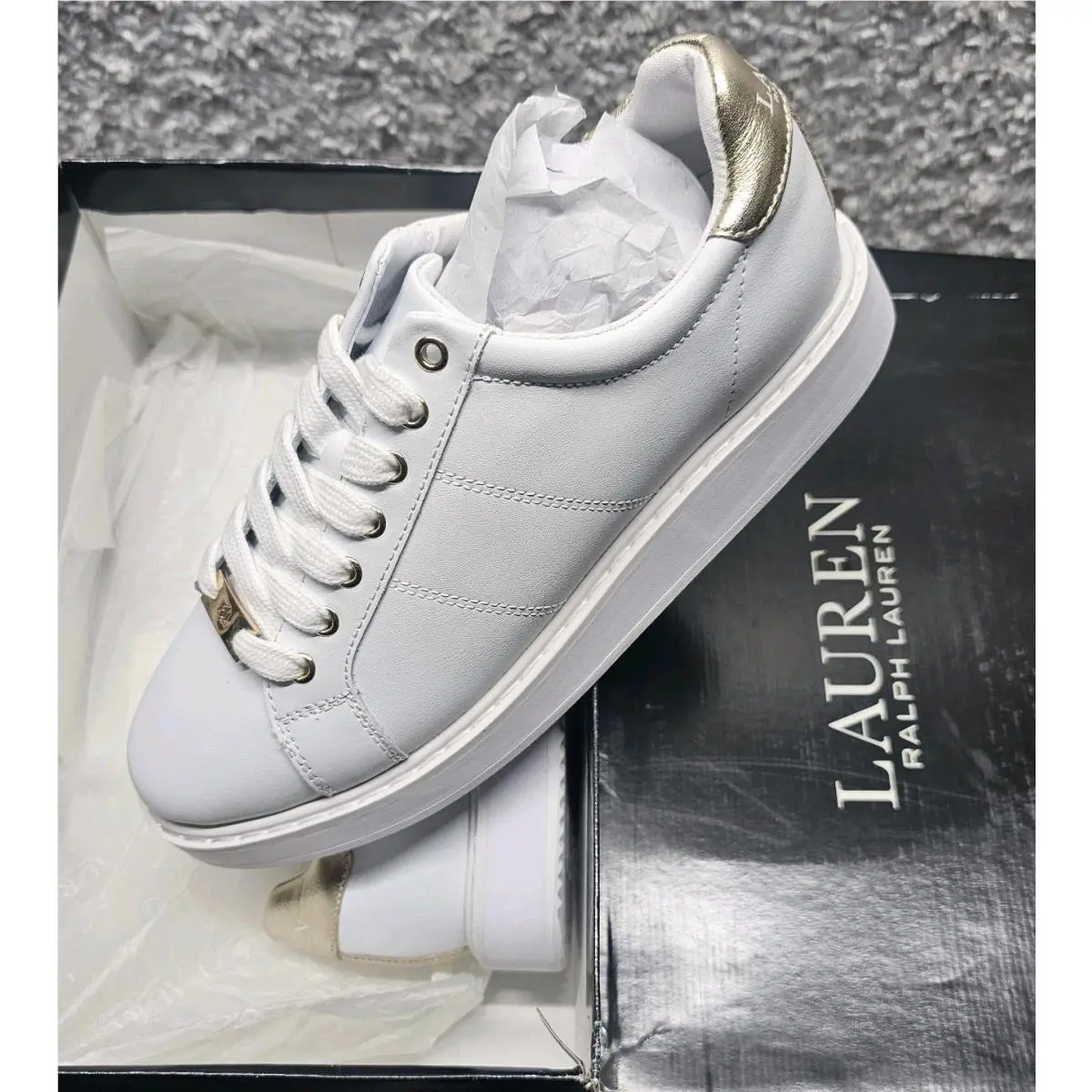 Ralph Lauren shoes - Angeline - Angeline - White (UPC: 191232333186) 5