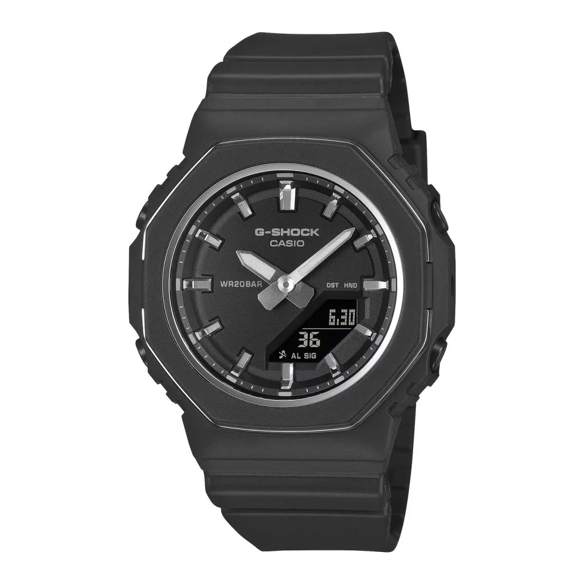 G-shock GMA-P2110-1A Black Metallic Accents Women`s Watch by Casio