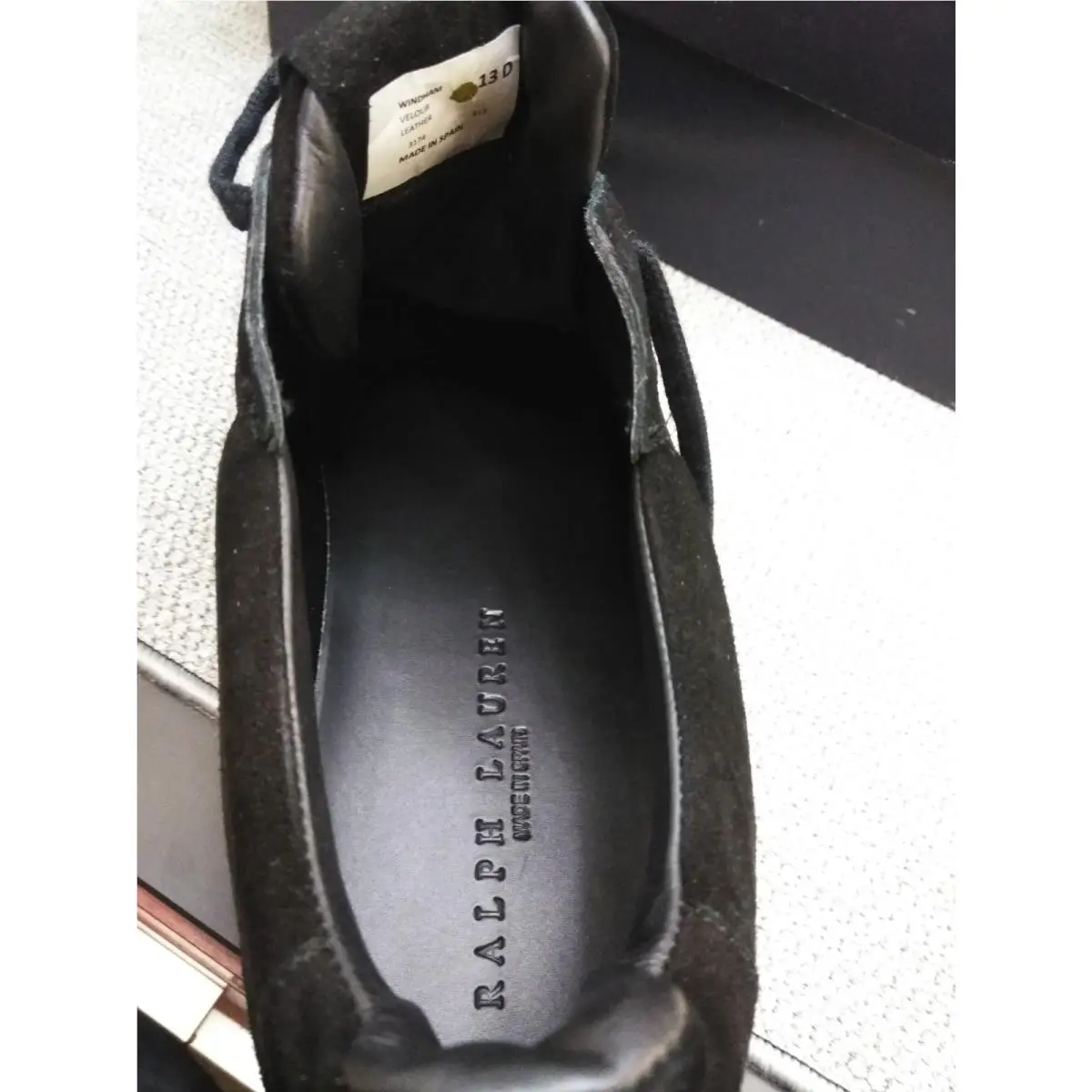 Ralph Lauren shoes - WINDHAM - WINDHAM - Black 10
