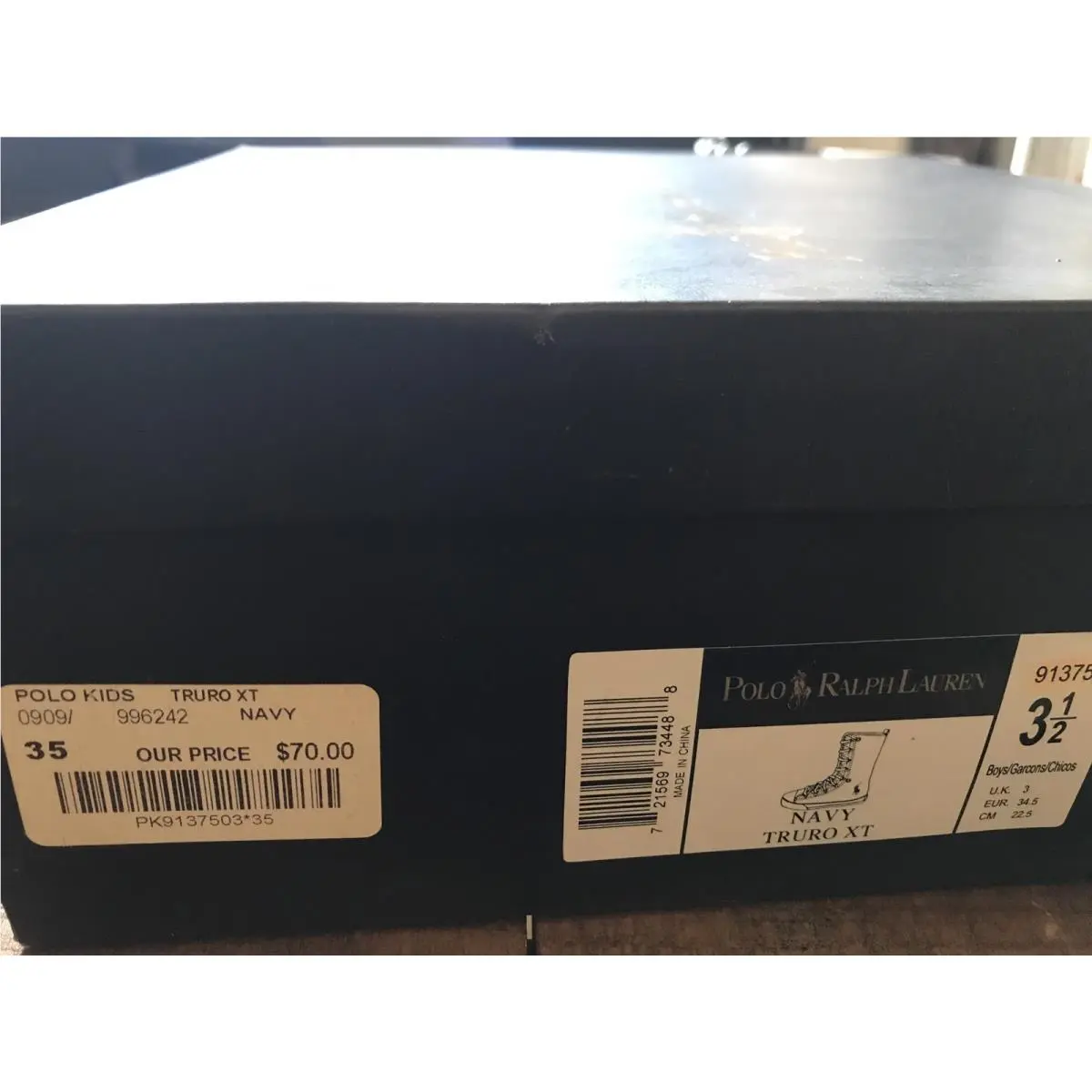 Ralph Lauren shoes - Ralph Lauren Polo Truro XT - Navy (UPC: 721569734488) 9