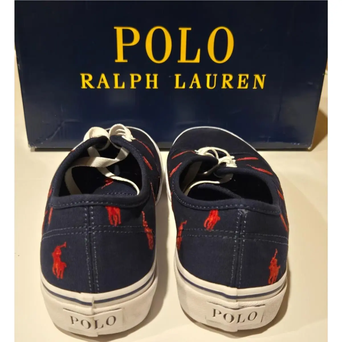 Ralph Lauren shoes - Navy/Red 4