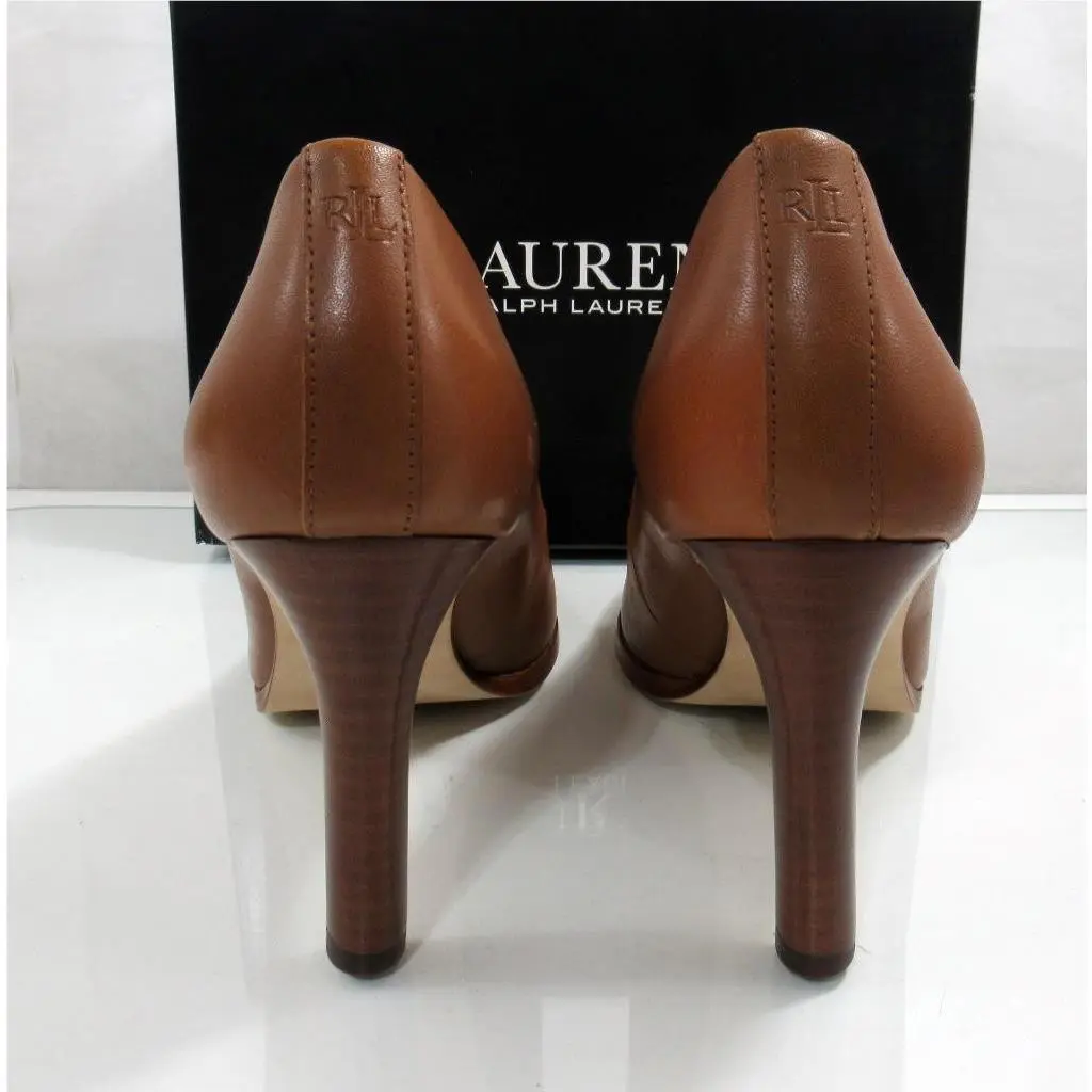 Ralph Lauren shoes - Lauren Ralph Lauren Camila - Lauren Camila - 802882356002 - Brown (UPC: 195167552124) 4