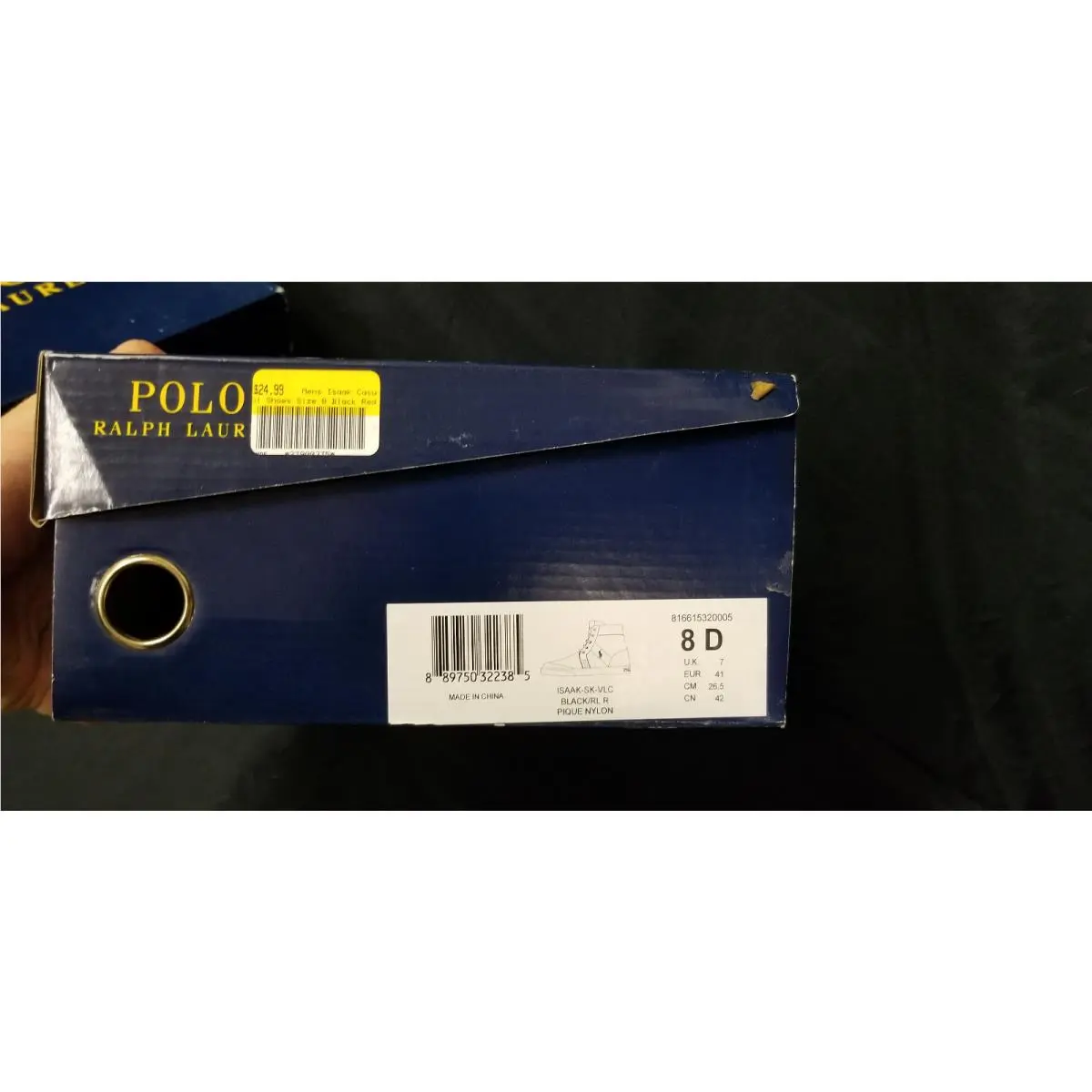 Ralph Lauren shoes - Polo Ralph Lauren Isaak-SK-VLC - Polo - Black 8