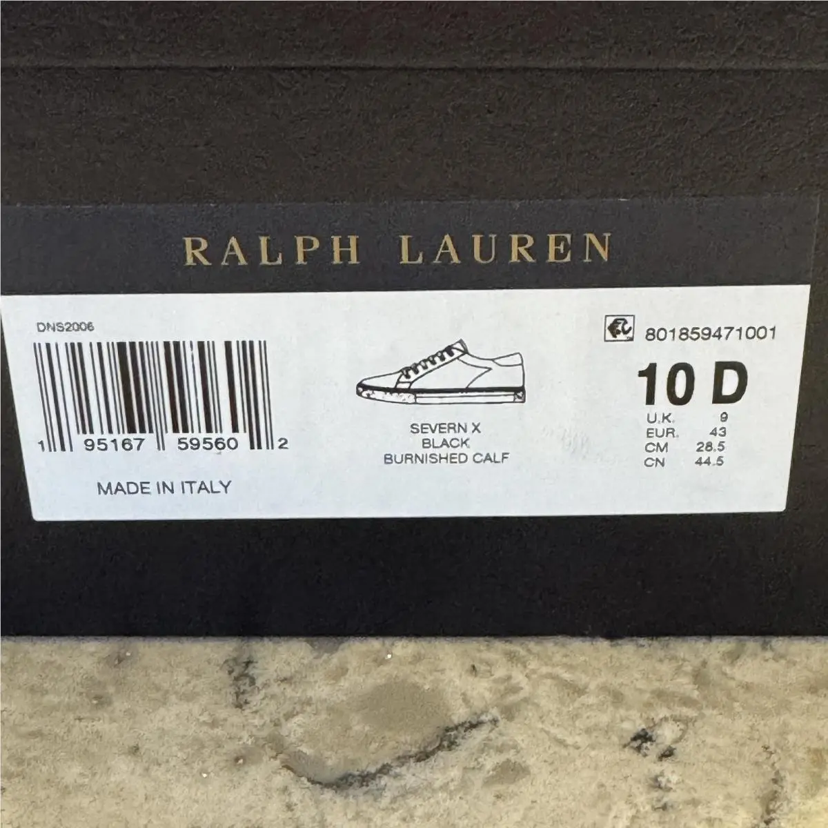 Ralph Lauren shoes - Ralph Lauren Severn X - Severn - Black 10