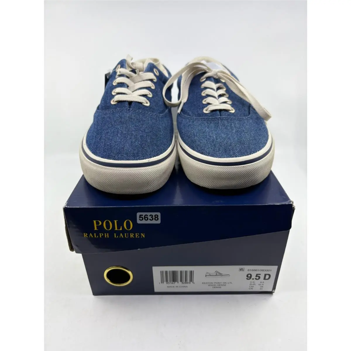 Ralph Lauren shoes - Polo Ralph Lauren Keaton-Pony - Polo - Blue (UPC: 195167328934) 1
