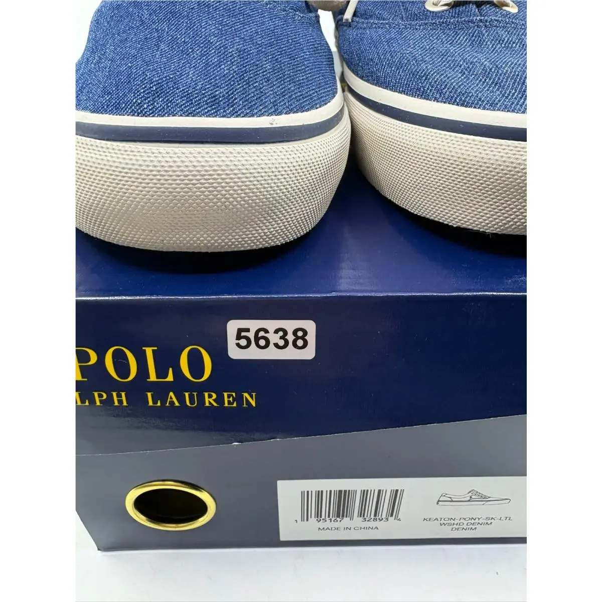 Ralph Lauren shoes - Polo Ralph Lauren Keaton-Pony - Polo - Blue (UPC: 195167328934) 2