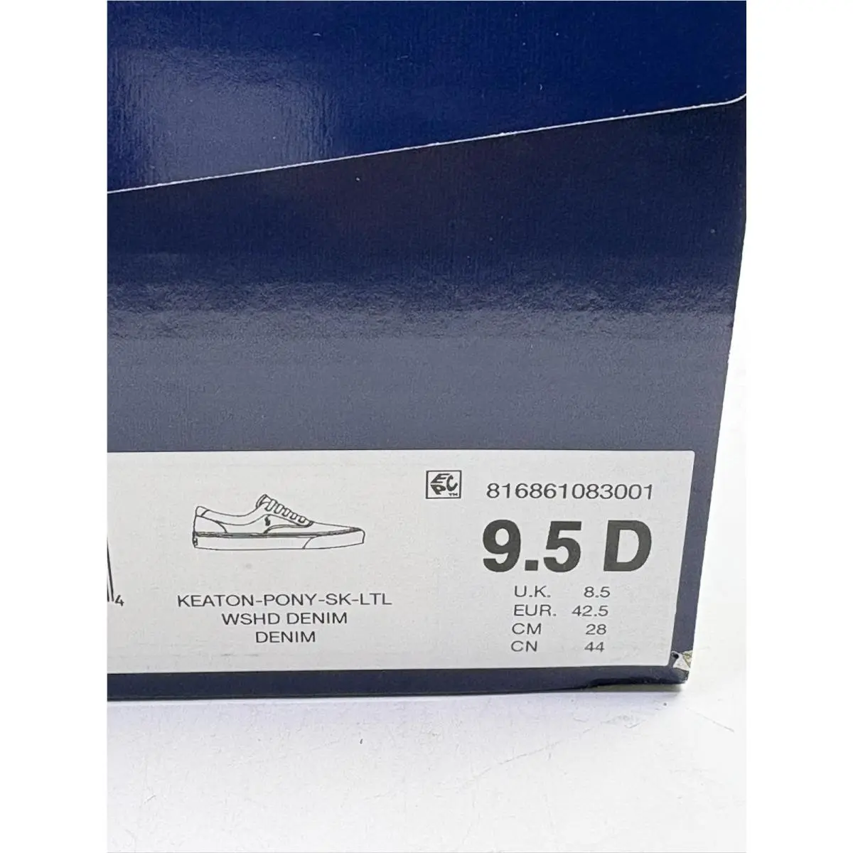 Ralph Lauren shoes - Polo Ralph Lauren Keaton-Pony - Polo - Blue (UPC: 195167328934) 4