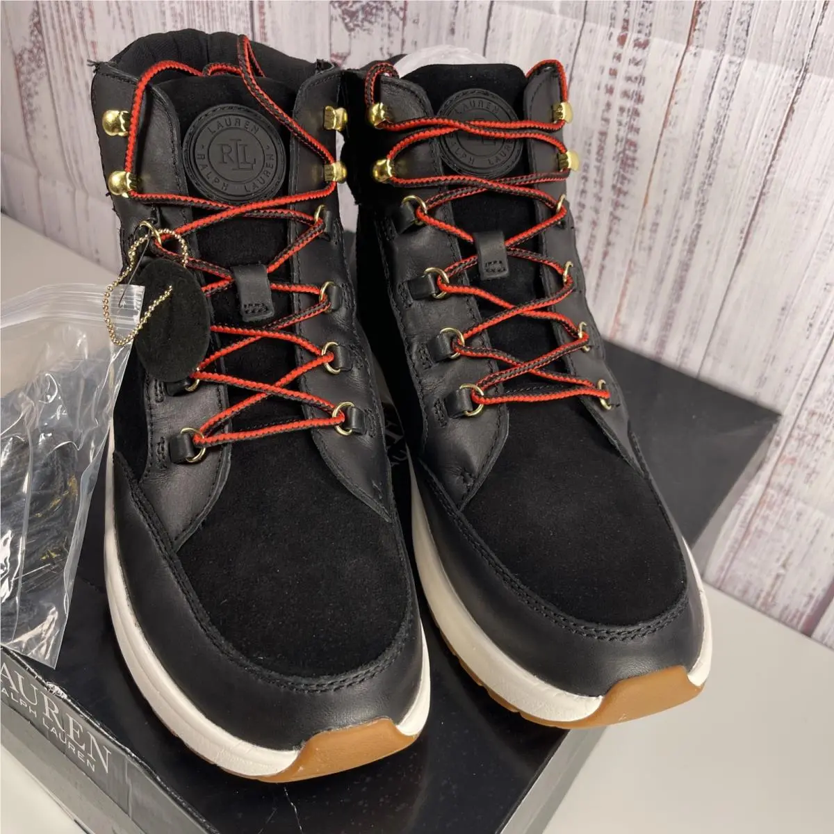 Ralph Lauren shoes - Lauren Ralph Lauren Rylee Hiker - Black (UPC: 0195167550823) 0