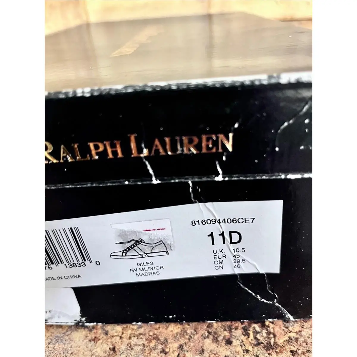 Ralph Lauren shoes - POLO RALPH LAUREN GILES SNEAKERS-SIZE - Blue 7