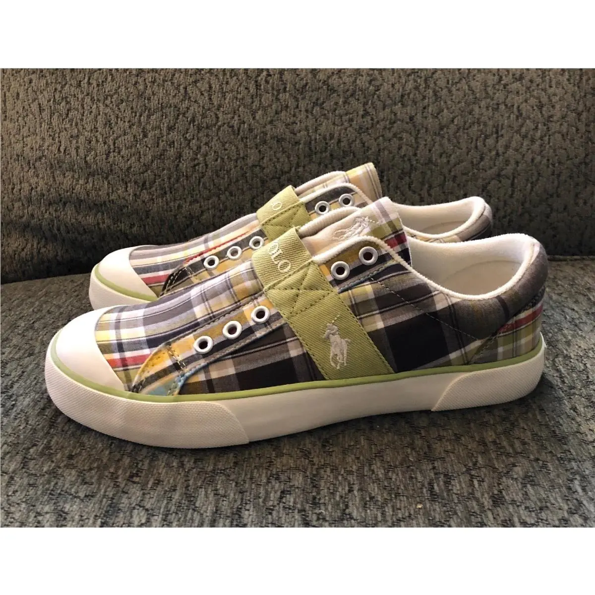 Ralph Lauren shoes - Gardener Madras - Gardener Madras - Brown/Avocado 1