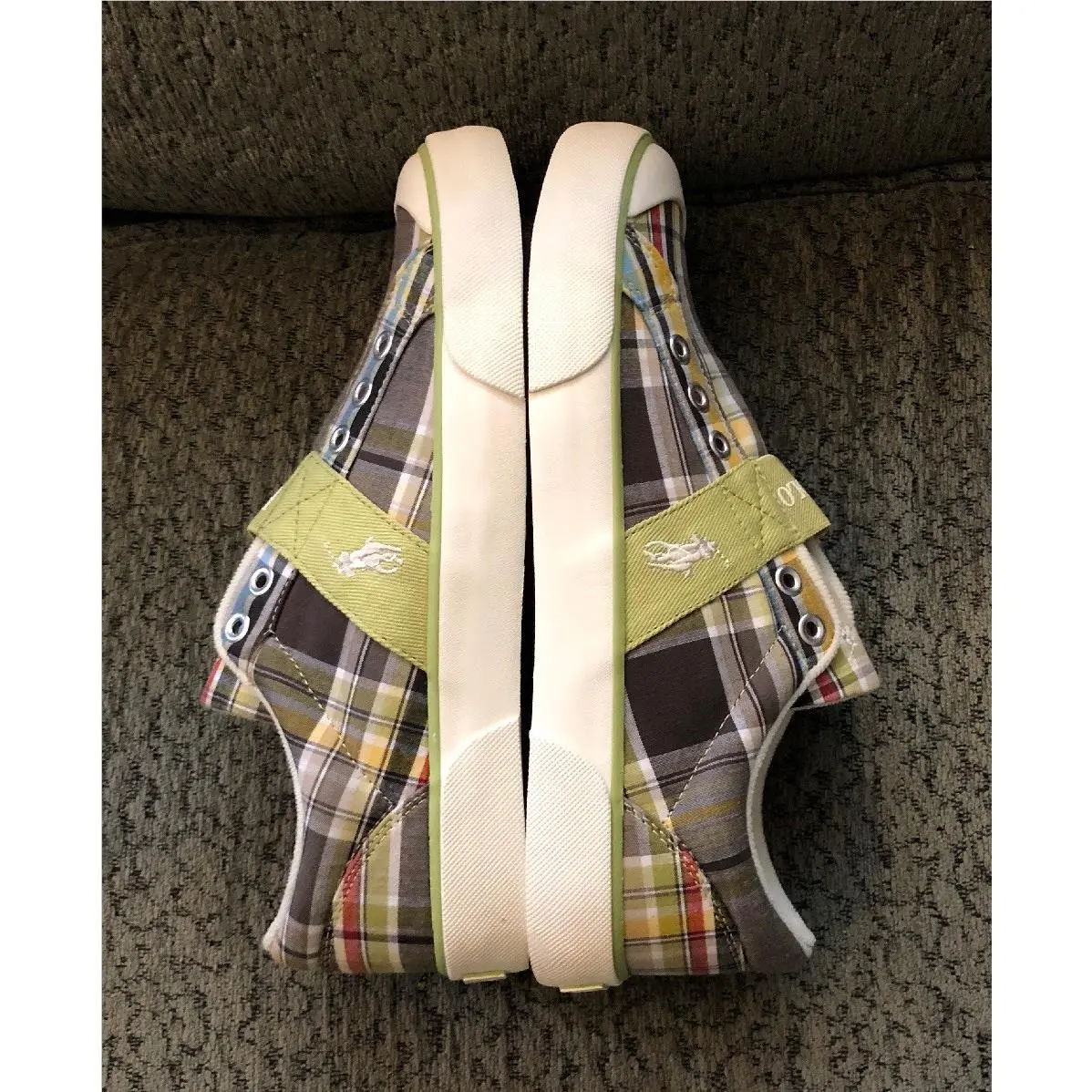 Ralph Lauren shoes - Gardener Madras - Gardener Madras - Brown/Avocado 4