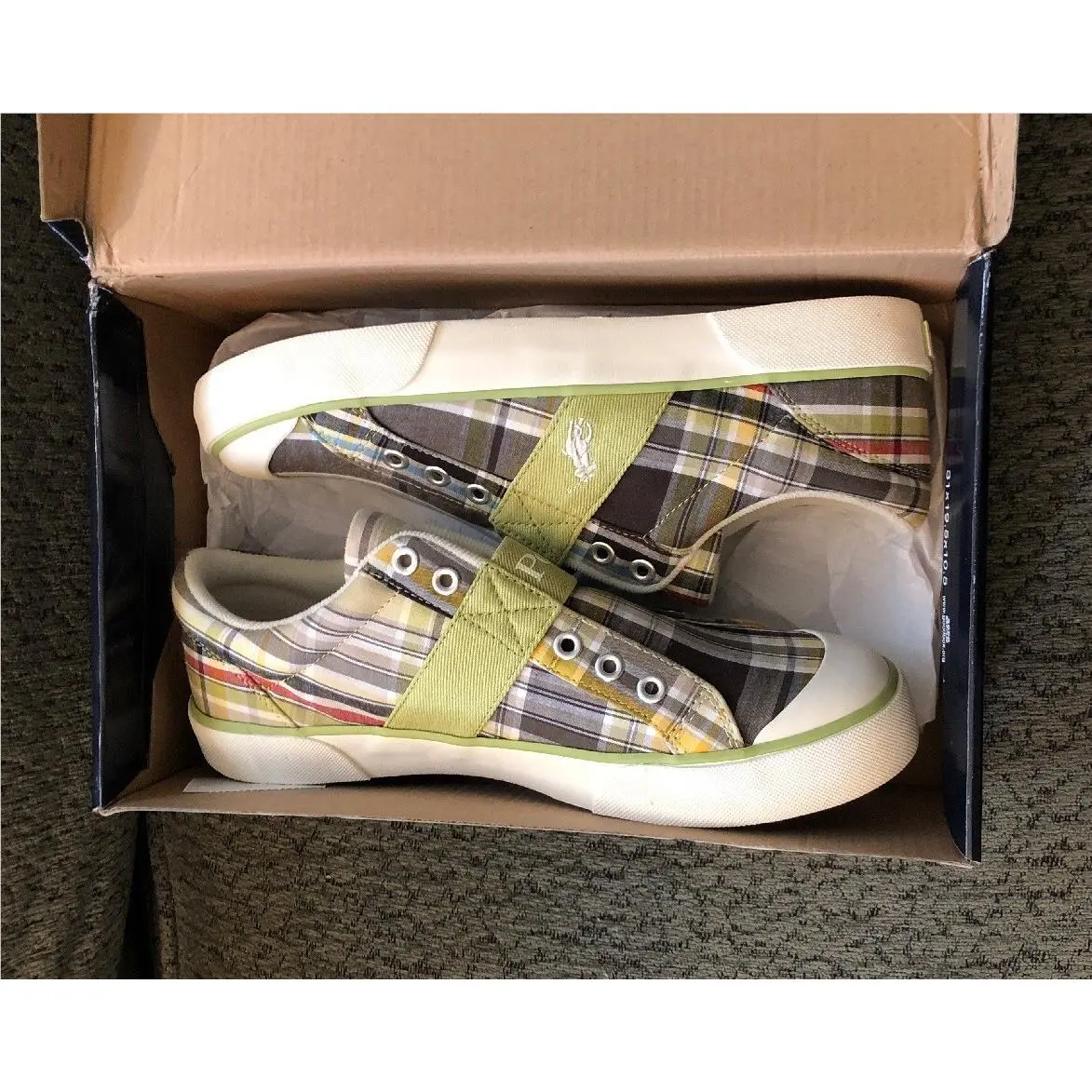 Ralph Lauren shoes - Gardener Madras - Gardener Madras - Brown/Avocado 6