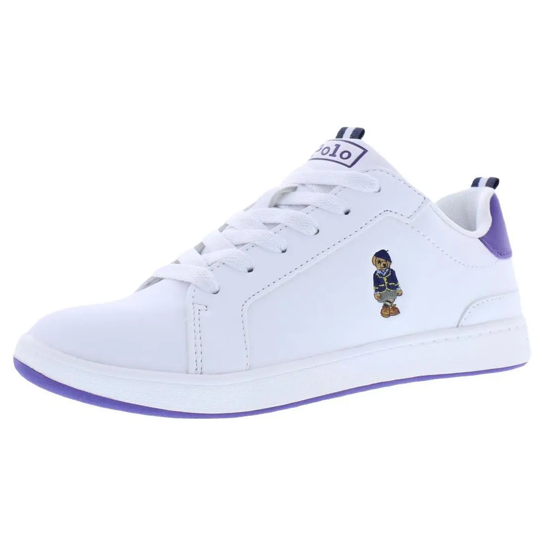 Ralph Lauren shoes - RF103799C - RF103799C - White/Purple, Main: White (UPC: 196382060777) 0