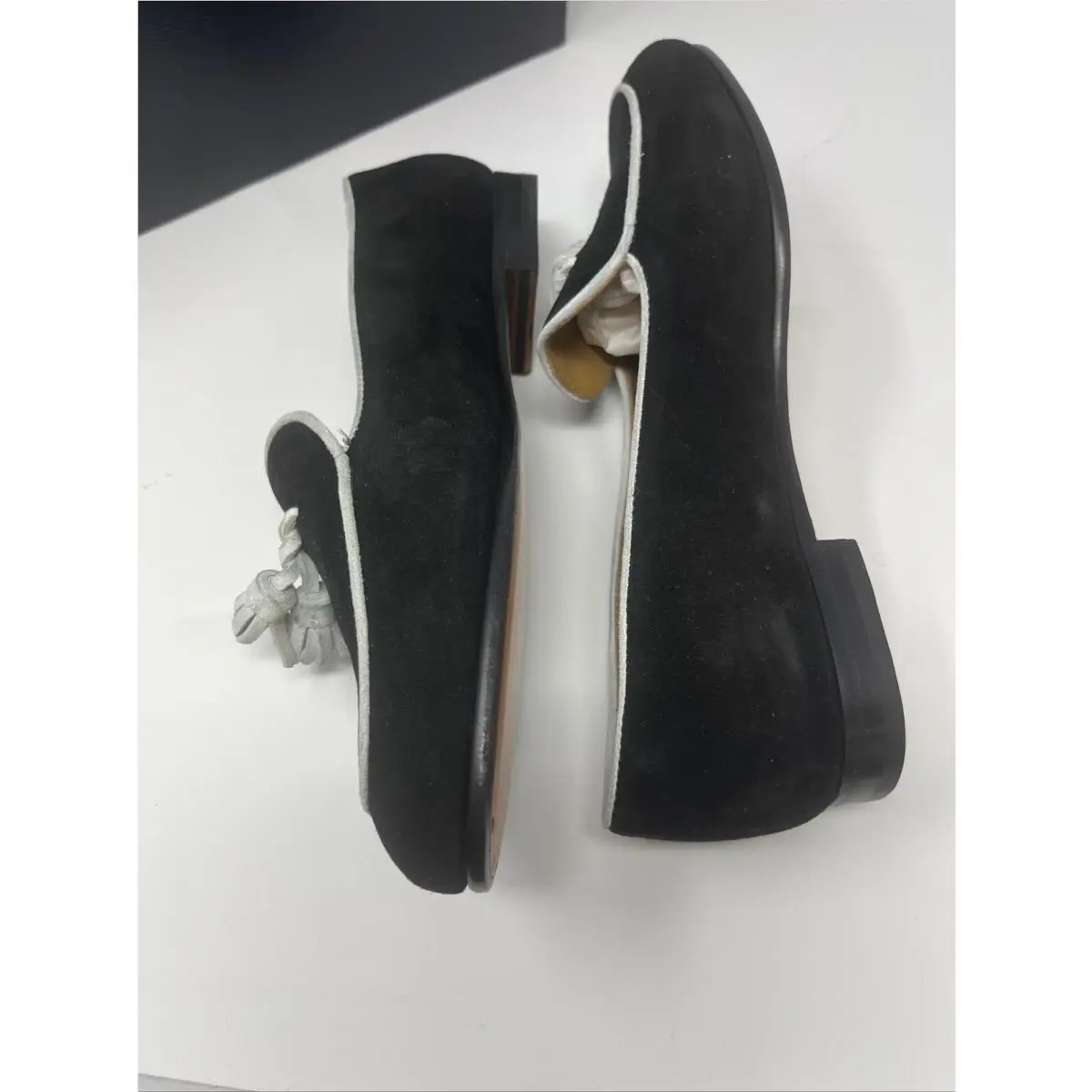 Ralph Lauren shoes - Polo Ralph Lauren Purple Label Loafers - Black (UPC: 195167590355) 9