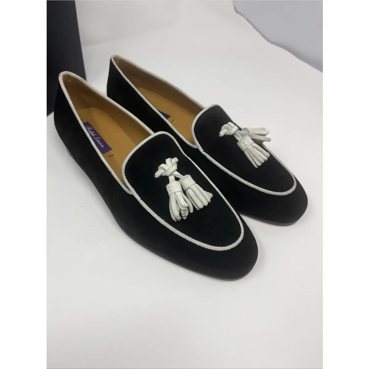 Ralph Lauren shoes - Polo Ralph Lauren Purple Label Loafers - Black (UPC: 195167590355) 4