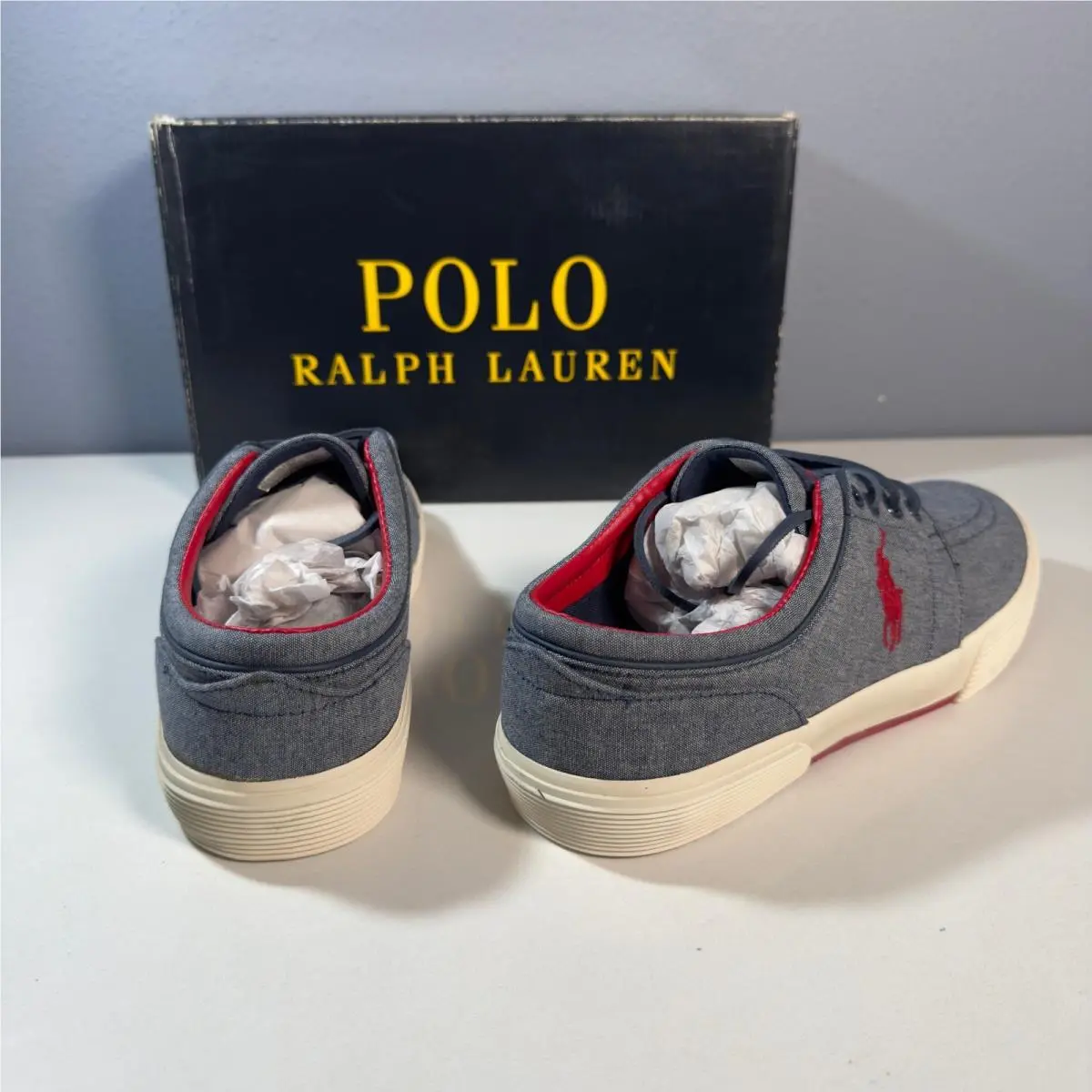 Ralph Lauren shoes - Faxon Low - Faxon Low - Blue 1
