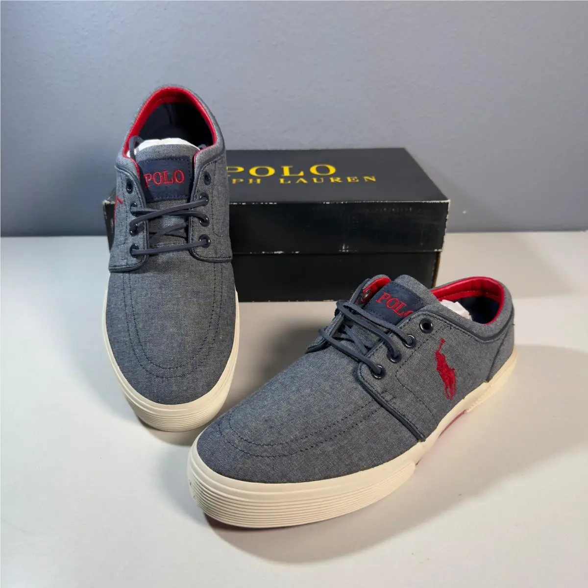 Ralph Lauren shoes - Faxon Low - Faxon Low - Blue 3