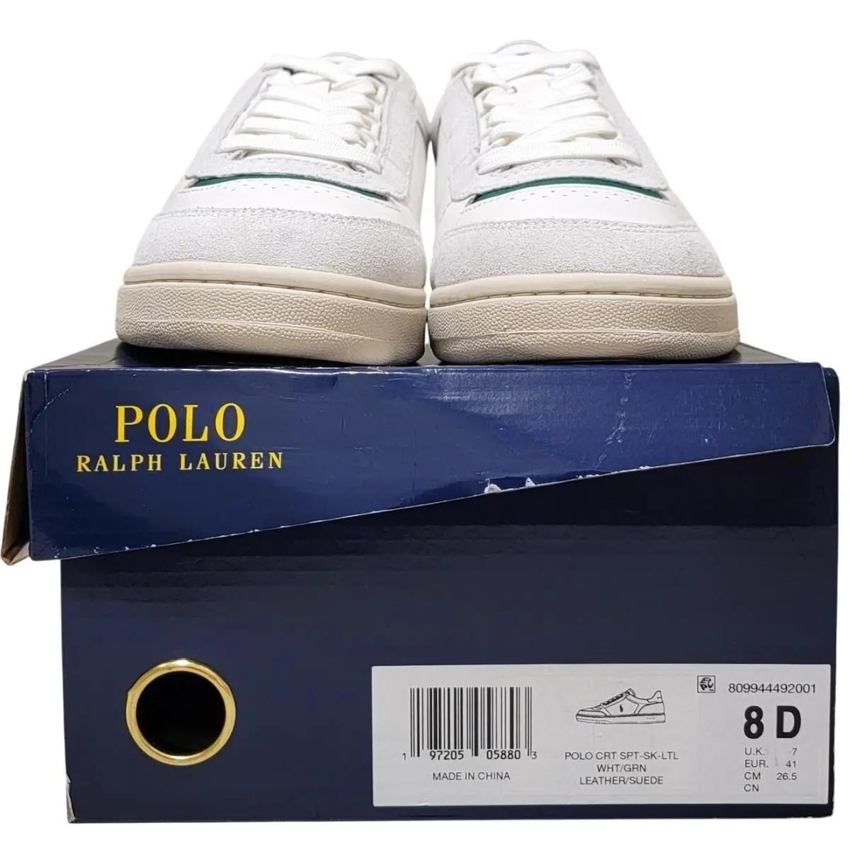 Ralph Lauren shoes - Polo Court Sport Sneaker - Polo Court Sport Sneaker - White (UPC: 197205058803) 4