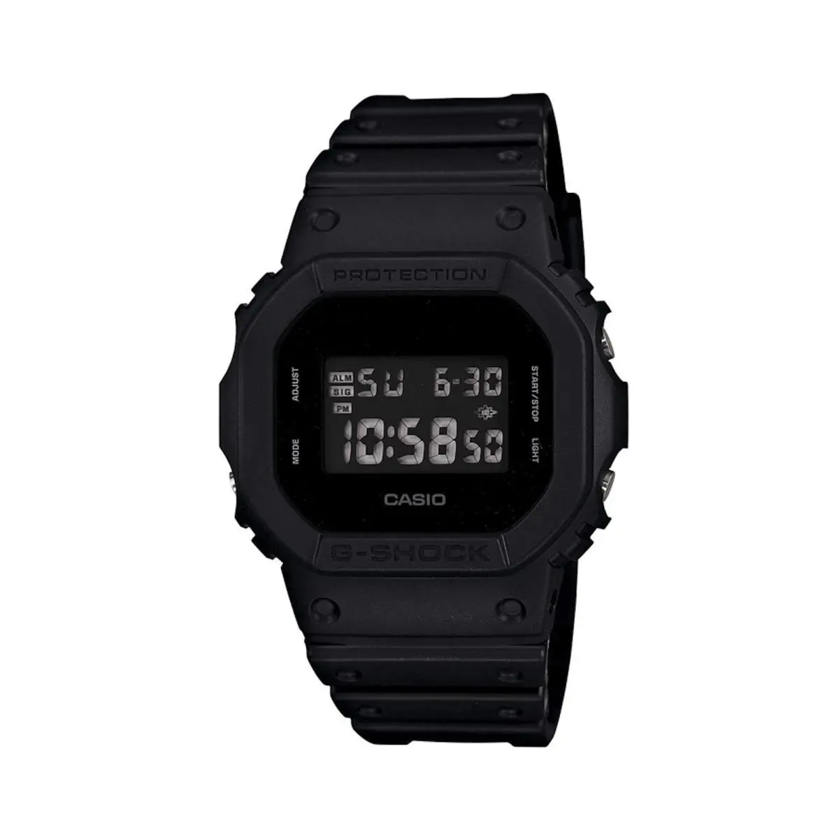 Men`s G-shock DW-5600BB-1CR Digital Quartz Black Resin Watch by Casio